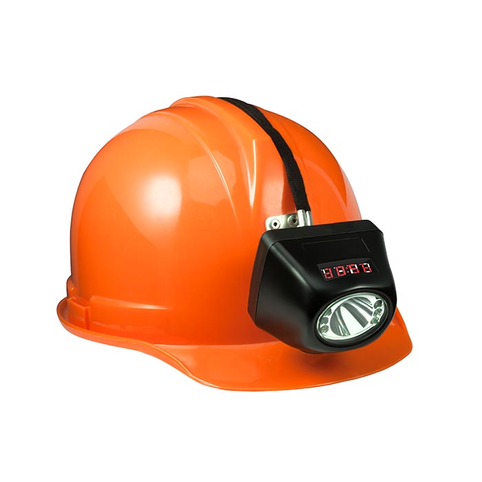 120 lumens led cordless mining cap lamp with digital display