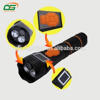 Multifunction led rechargeable different storage DVR recorder flashlight