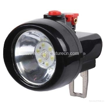 High brightness 2.8Ah li-ion rechargeable cordless led hunting headlight